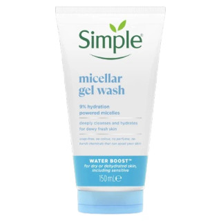ژل شستشوی صورت سیمپل مدل micellar water boost
